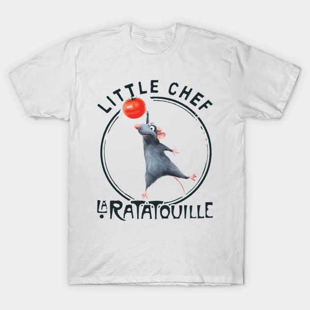 Ratatouille Tribute - Ratatouille Little Chef Kitchen - Epcot Remy Haunted Mansion - Pixar Rat Lion King Wall e - Up - ratatouille - Pirates Of The Caribbean - ratatouille -Tangled T-Shirt by TributeDesigns